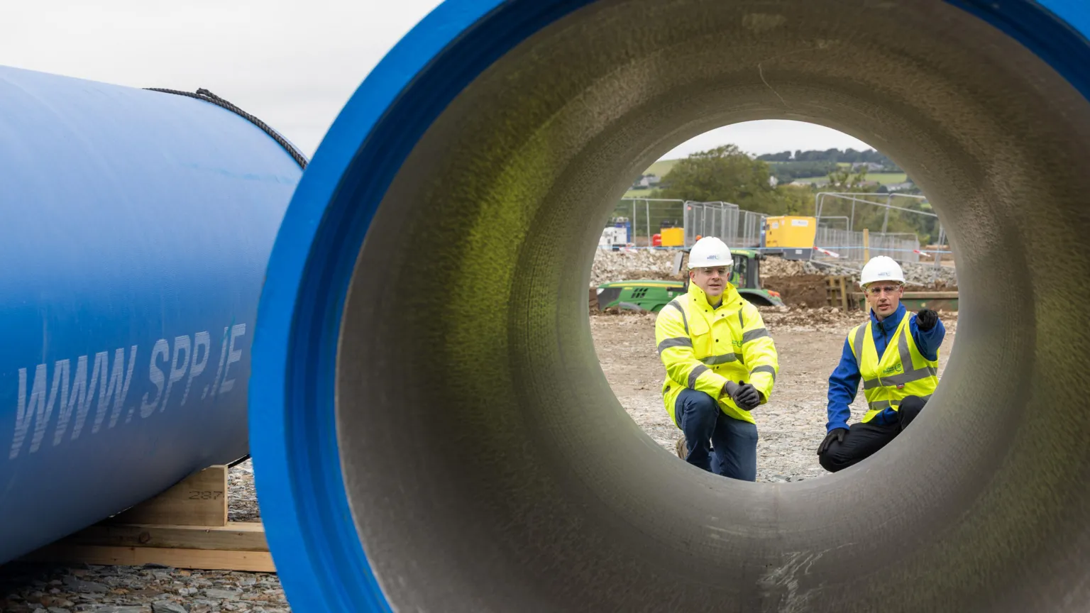 Uisce Éireann identificou seções do pipeline em risco de falha - Foto: Uisce Éireann