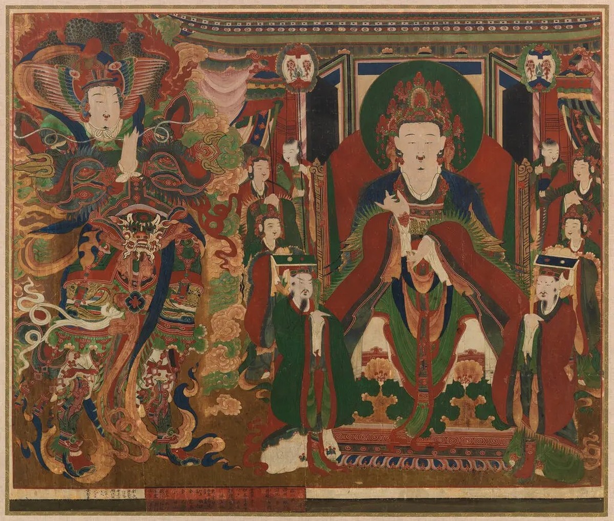 Pintura sagrada roubada de monges budistas em 1989 é devolvida por museu de Chicago (Foto: Smart Museum of Art)