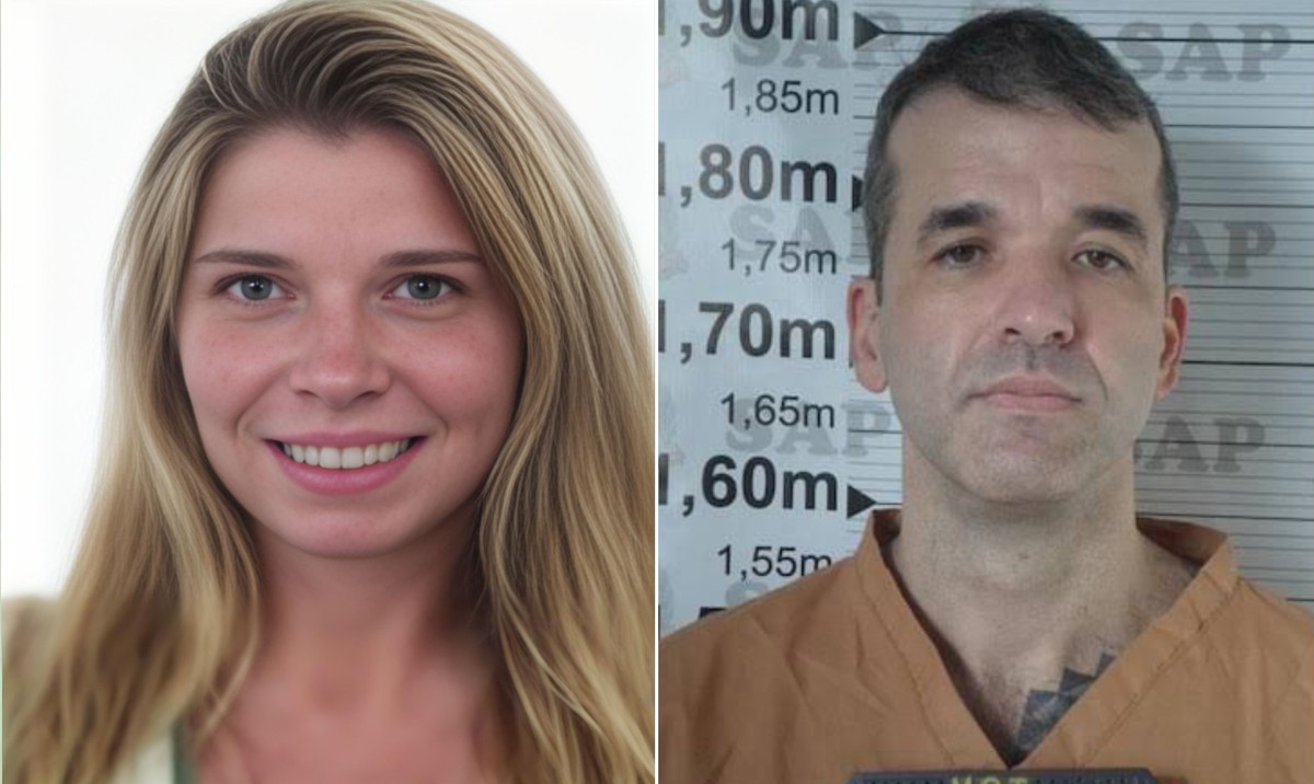 Brennand apresenta atestados de união estável para visitas íntimas na prisão Amélia Maria Tereza de Jesus e Thiago Brennand (Foto: Imagens de reprodução)