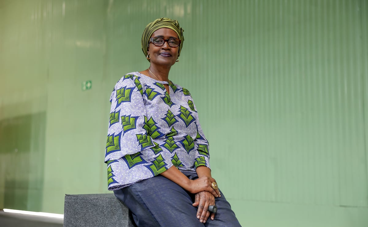 Aumento de infecções por HIV chega a 5.800 diárias desde janeiro Winnie Byanyima, diretora executiva de ONUSida, o passado terça-feira na cúpula da ONU em Sevilha. (Foto: Alejandro Ruesga)