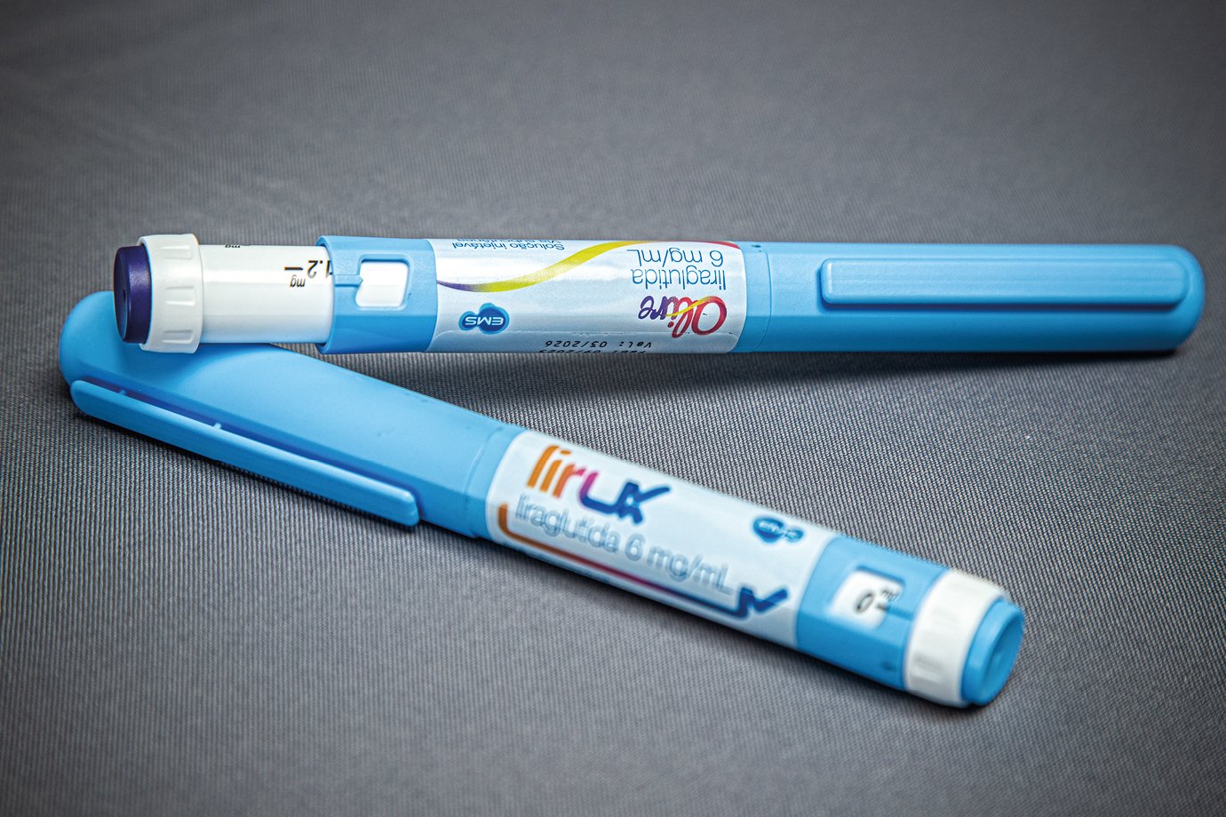 Caneta da EMS para emagrecimento chega às farmácias com preço a partir de R$ 307 EMS entra na 'economia do Ozempic' com medicamentos para diabetes e obesidade mais acessível (Foto: Leandro Fonseca/Exame)
