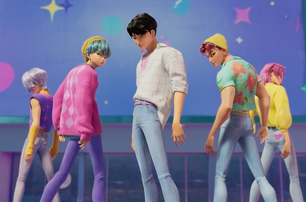 Mercadorias de 'KPop Demon Hunters' com Saja Boys estão à venda na Amazon 'KPop Demon Hunters' Saja Boys merch está atualmente à venda na Amazon. Veja como comprar os produtos do grupo fictício agora. (Foto: Reprodução)