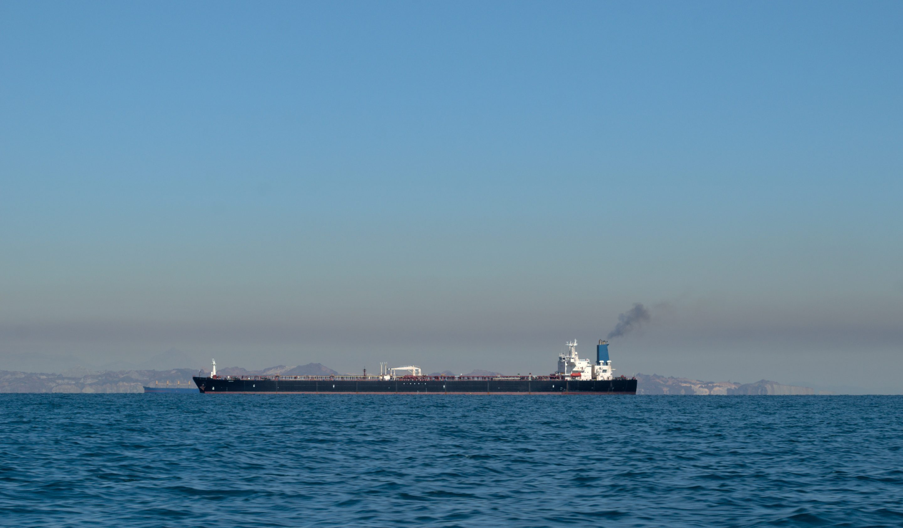 Petroleiro no Estreito de Ormuz (Foto: Getty Imagens/Fortune)