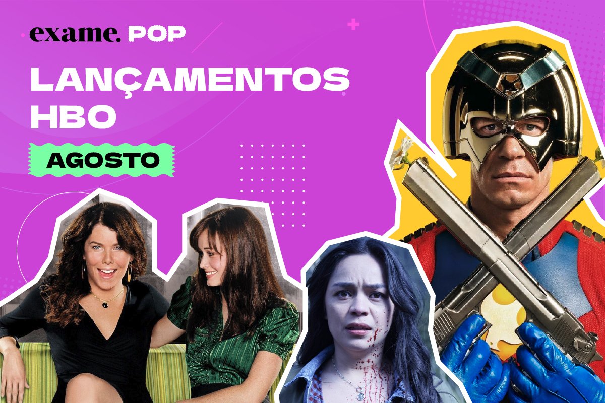 HBO Max revela lançamentos imperdíveis de filmes e séries para agosto de 2025 HBO Max: (Montagem EXAME/ Divulgação)