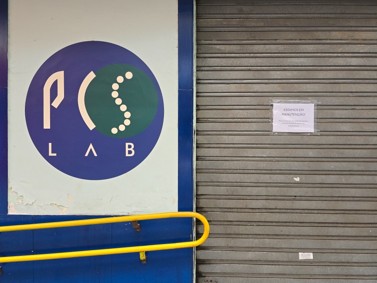 Ministério Público do Rio assegura reparação a vítimas de transplantes com HIV Laboratório PCS Lab Saleme, com sede em Nova Iguaçu, na Baixada Fluminense, está interditado (Foto: Leo Martins/Agência O Globo)