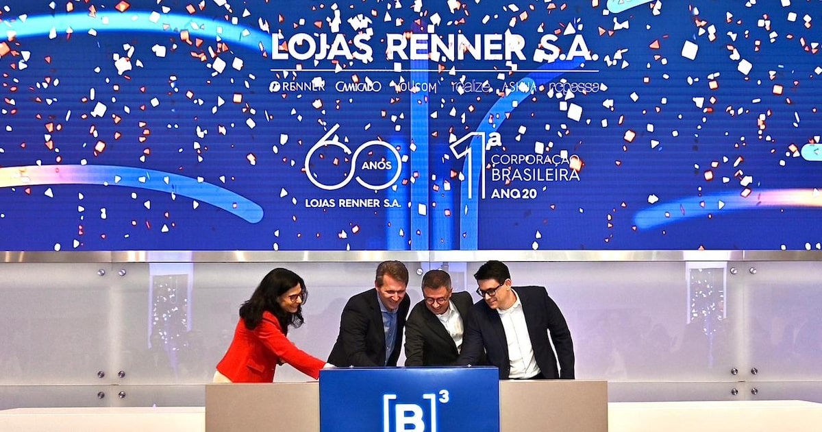 Renner registra crescimento de 1.850% nas ações em 20 anos, afirma CEO
