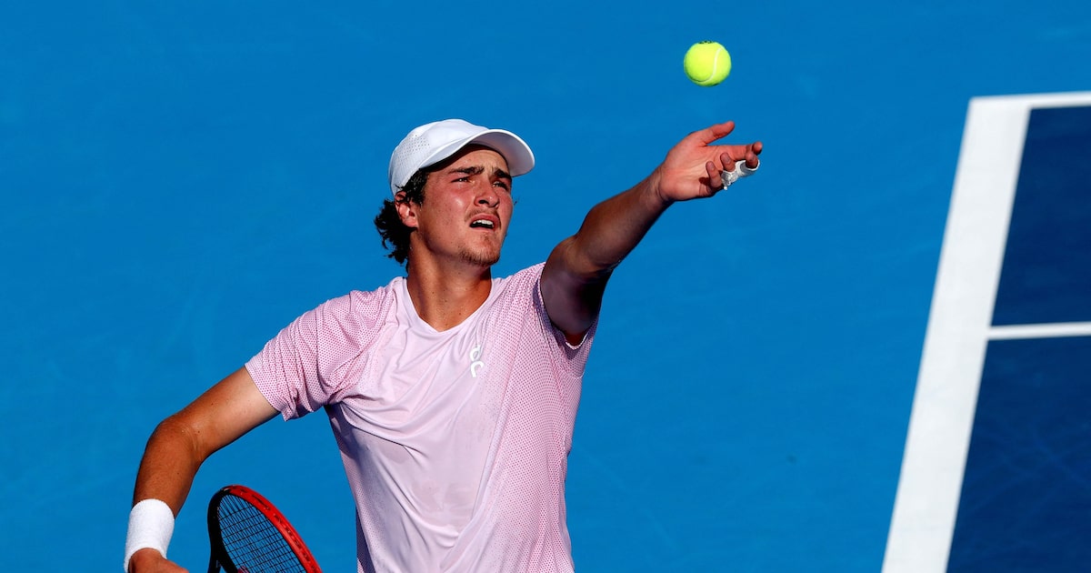João Fonseca chega pela primeira vez na carreira às oitavas de final de um Masters 1000. (Foto: Matthew Stockman/AFP)