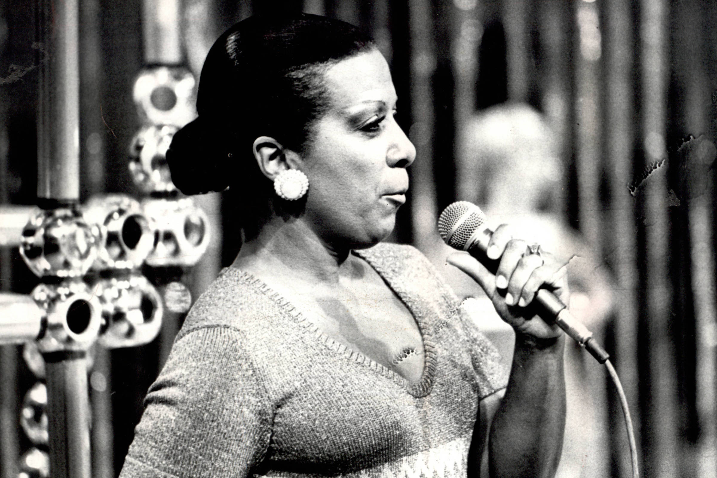 Elizeth Cardoso é celebrada em shows gratuitos no IMS em homenagem ao seu legado Elizeth Cardoso em 1976 (Foto: UH)