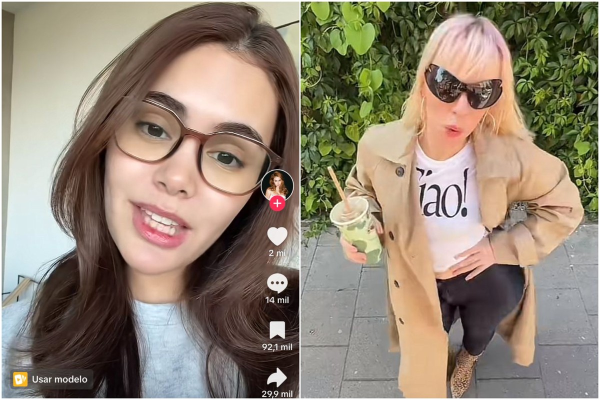 Gringos se destacam nas redes com dublagem de funk brasileiro e viralizam conteúdo Áudios virais de funks brasileiros virou moda entre estrangeiros nas redes sociais (Foto: Reprodução / TikTok)