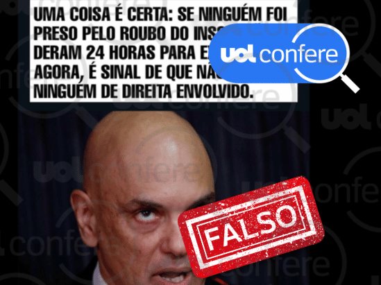 Prisão de suspeitos de fraude no INSS desmente informações falsas nas redes sociais Ao menos cinco pessoas foram presas até o momento (Foto: Arte/UOL sobre Reprodução Facebook)