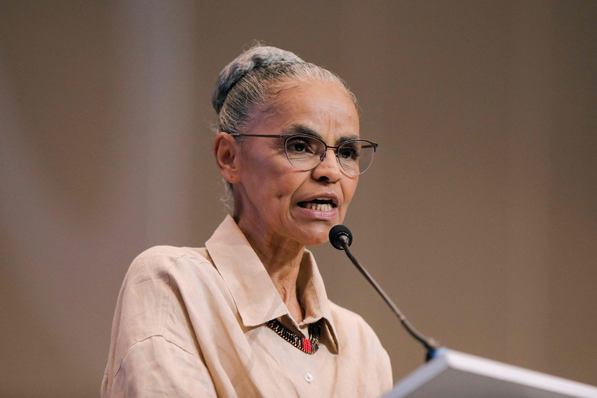 Marina Silva, ministra do Meio Ambiente — Foto: Sergio Lima / AFP