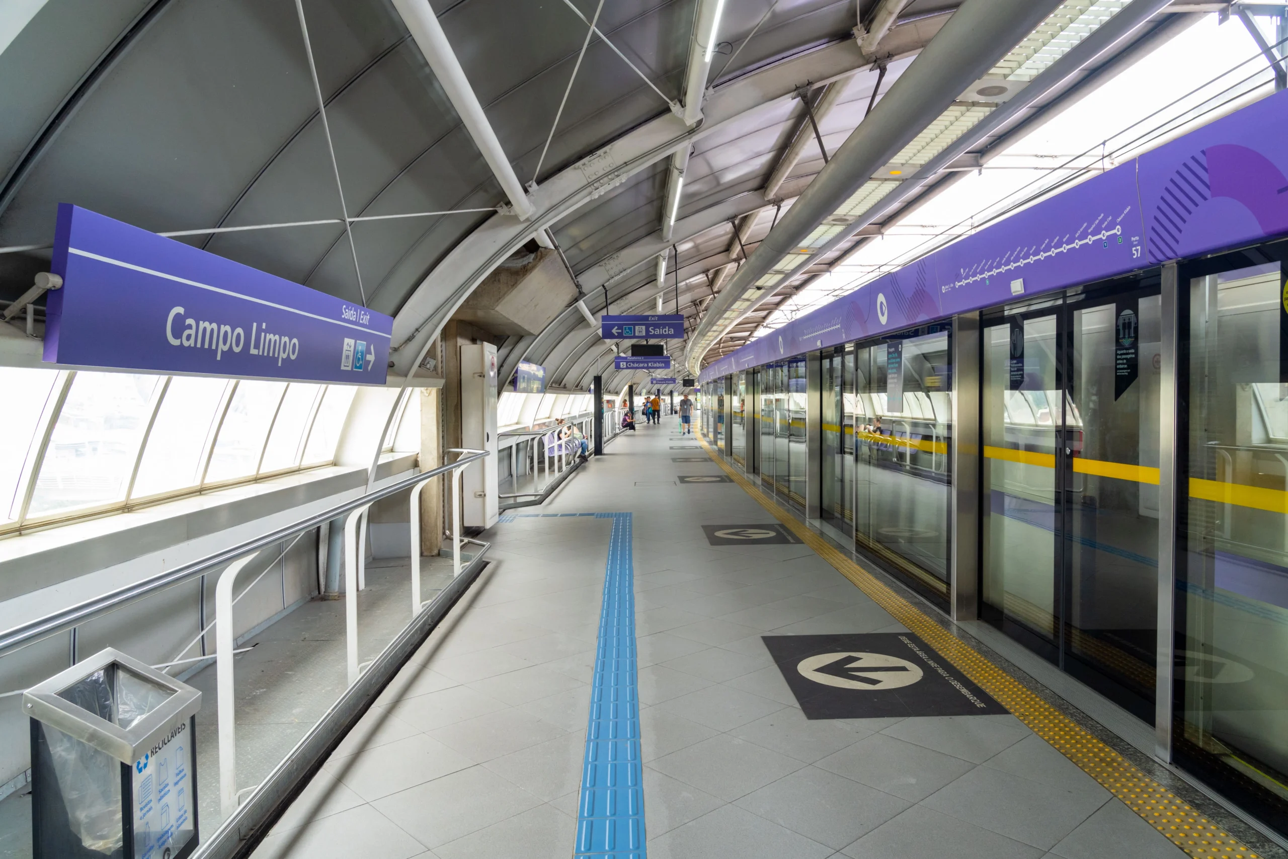 Metrô de São Paulo adia instalação de segurança após morte de passageiro na linha lilás