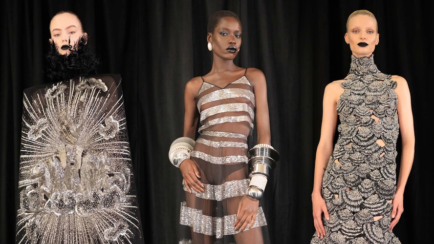 Schiaparelli apresenta coleção de alta-costura para o inverno de 2025 Schiaparelli | Alta-costura | Inverno 2025 — Foto: Acielle / Style Du Monde