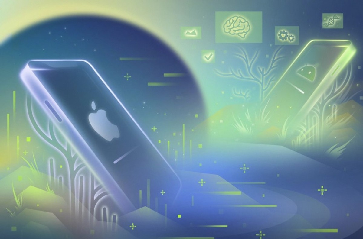 Por quase duas décadas, os smartphones funcionaram basicamente da mesma forma, fosse você dono de um iPhone da Apple ou de um celular com o sistema Android do Google. Mas as mudanças cosméticas nos novos sistemas operacionais de cada um podem representar o início de uma divisão maior entre o iOS e o Android (Foto: Sisi Yu/The New York Times)