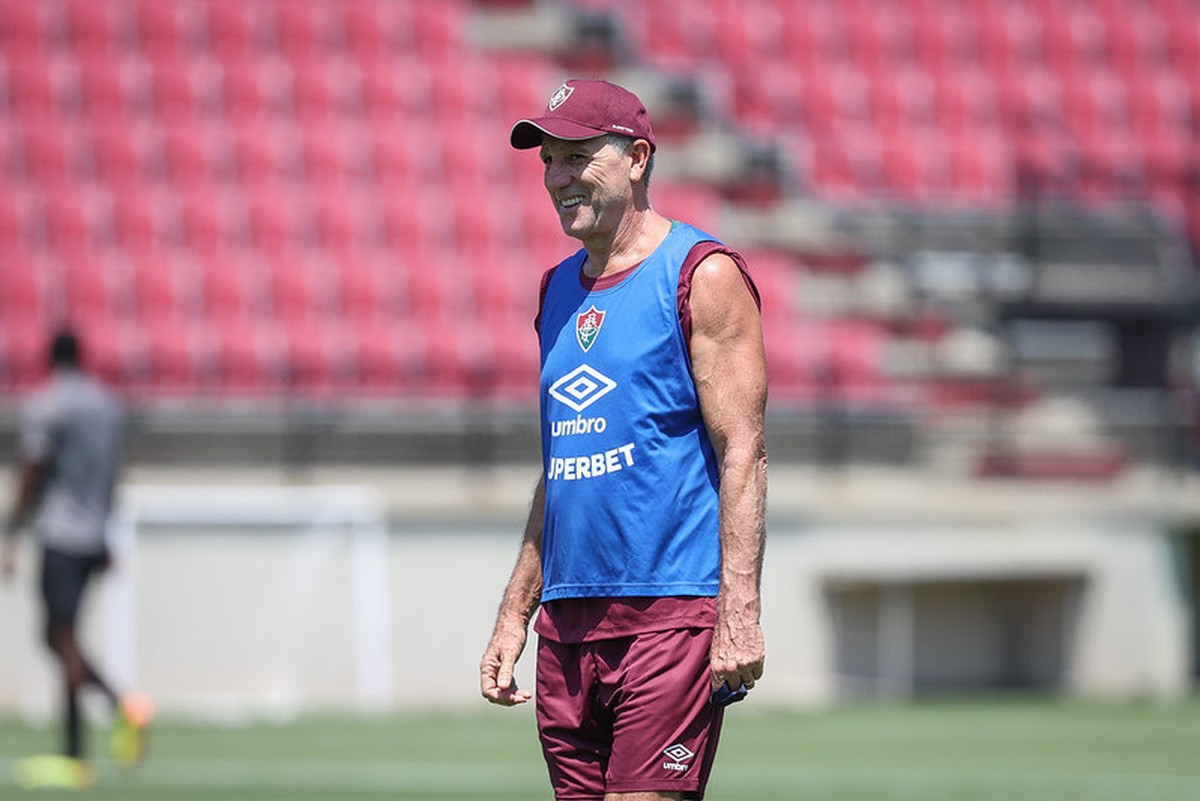 Fluminense desafia adversidade financeira e busca fazer história contra o Al Hilal Técnico Renato Gaúcho quer que time viva intensamente a oportunidade de buscar título (Foto: Fluminense)