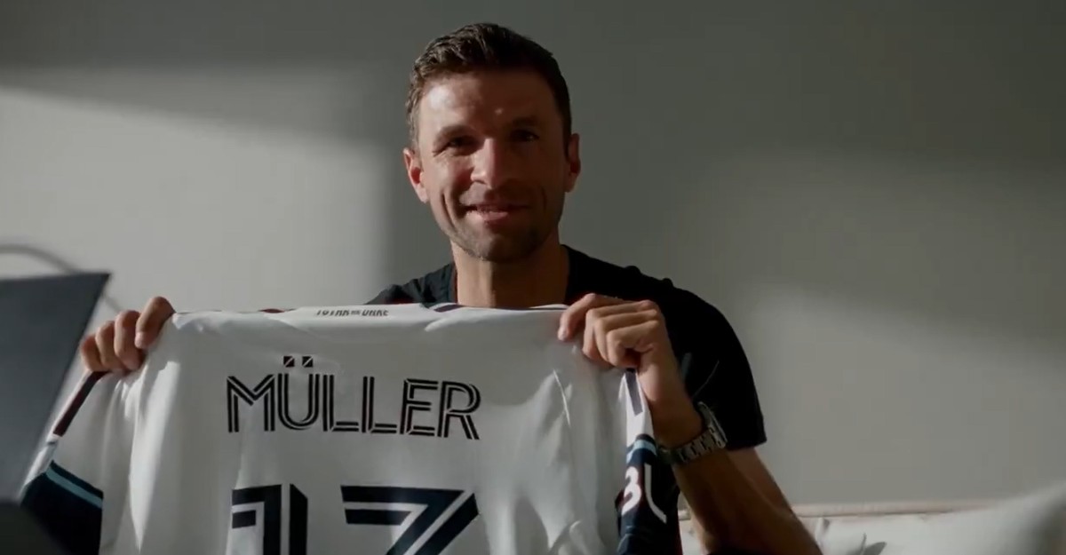 Thomas Muller anunciado no Vancouver Whitecaps (Foto: Reprodução/X)