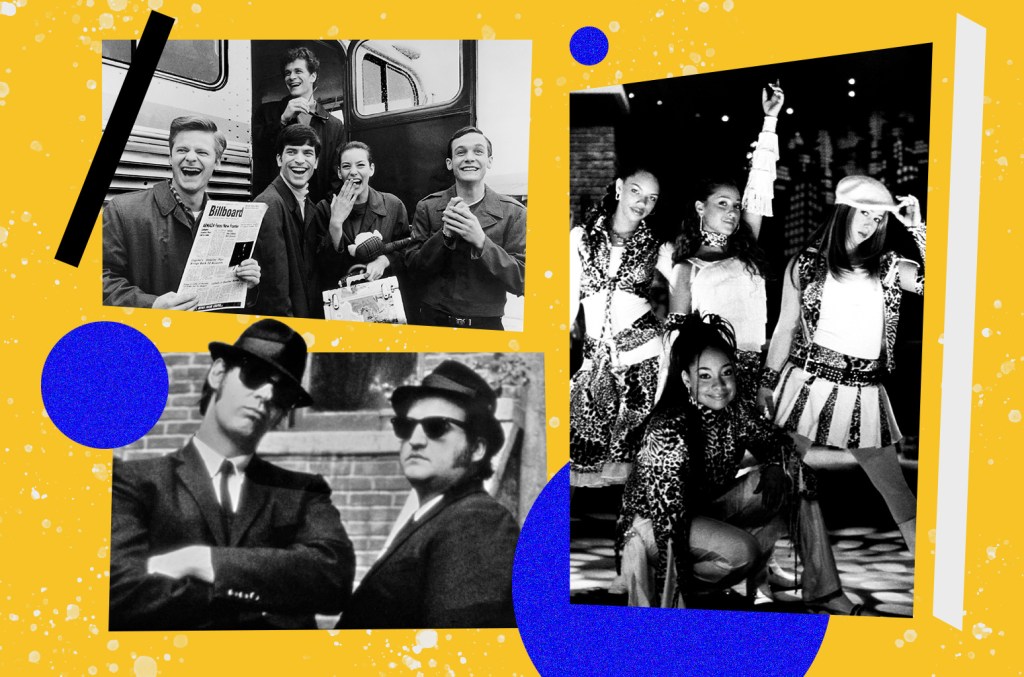 Bandas fictícias como The Wonders e Spinal Tap fazem sucesso nas paradas musicais Bandas de filmes e TV: Esses artistas fictícios têm músicas de sucesso nas paradas. (Foto: Reprodução)
