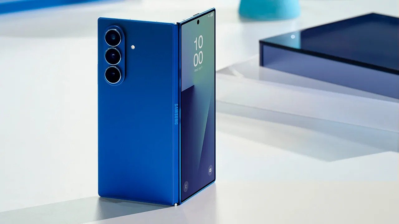 Samsung lança dobrável luxuoso para revitalizar mercado em declínio Galaxy Z Fold 7 com tela externa AMOLED de 6,5 polegadas (Foto: Reprodução)