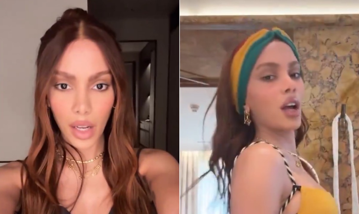 Anitta comenta mudanças no rosto e revela procedimentos estéticos realizados A cantora Anitta, após novo procedimento estético no rosto (Foto: Reprodução/X)