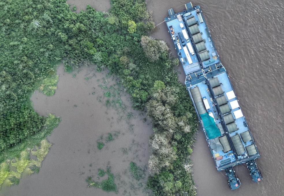 Hospital flutuante da FAB na Amazônia já atendeu mais de 37 mil pacientes Hospital de campanha flutuante leva atendimentos a comunidades na Amazônia (Foto: FAB/Divulgação)