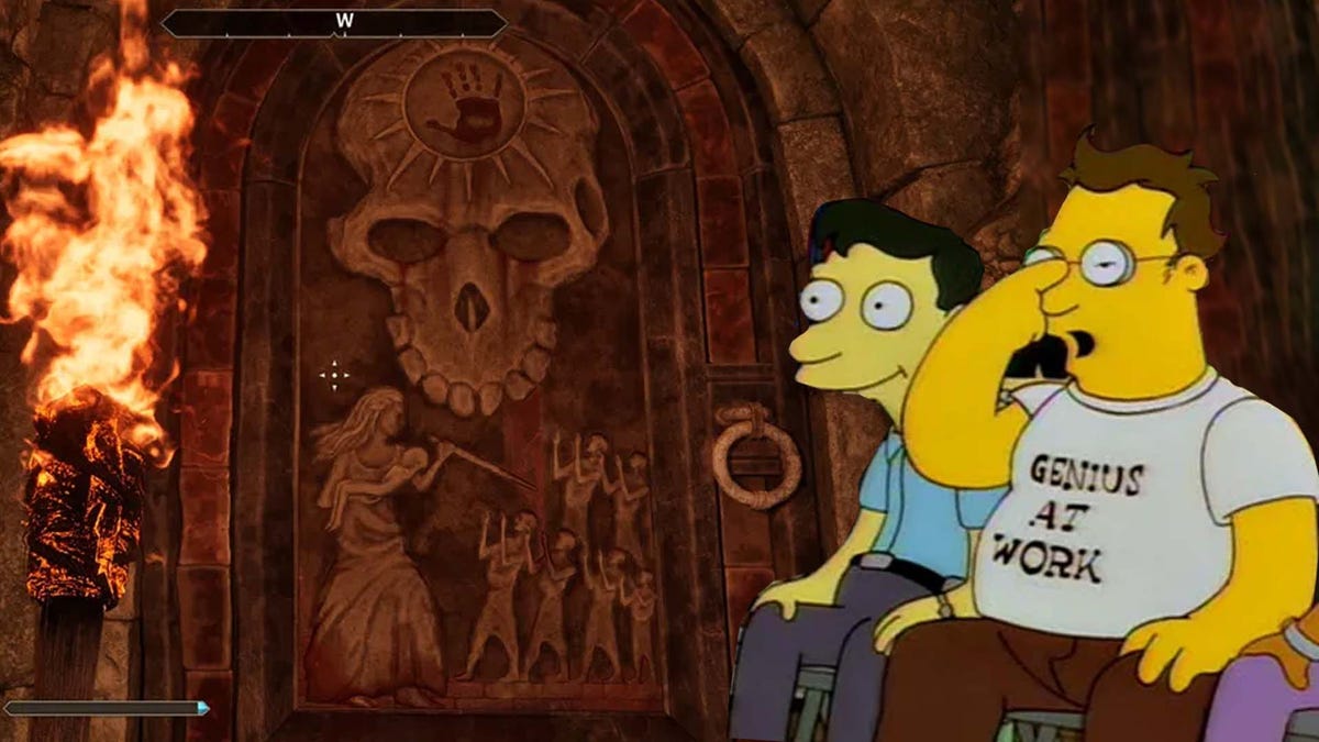 Porta enigmática de Oblivion é corrigida em remasterização recente Porta enigmática de Oblivion é corrigida em remasterização recente