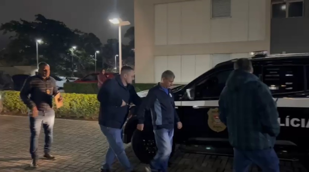 Suspeito de golpe no sistema do Pix é preso; assista aos vídeos da operação Polícia prende suspeito de ter participado do maior ataque hacker a sistema bancário do Brasil (Foto: Reprodução)