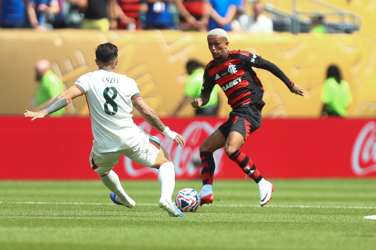 Chelsea investiga Wesley após derrota para o Flamengo em amistoso internacional Wesley em Flamengo x Chelsea (Foto: Gilvan de Souza/Flamengo)