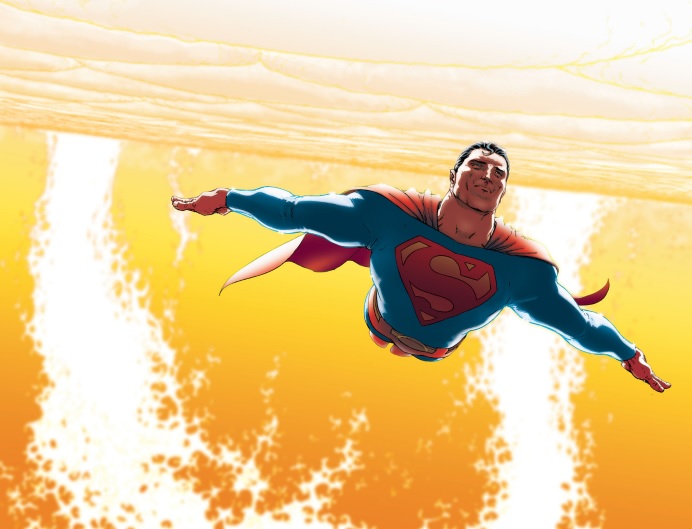 História em quadrinhos que influenciou o ‘Superman’ de James Gunn é revelada AMEAÇADO - Em 'Grandes Astros: Superman', o herói é super-exposto à radiação do Sol: morte iminente (Foto: DC Comics/ Frank Quitely/Reprodução)