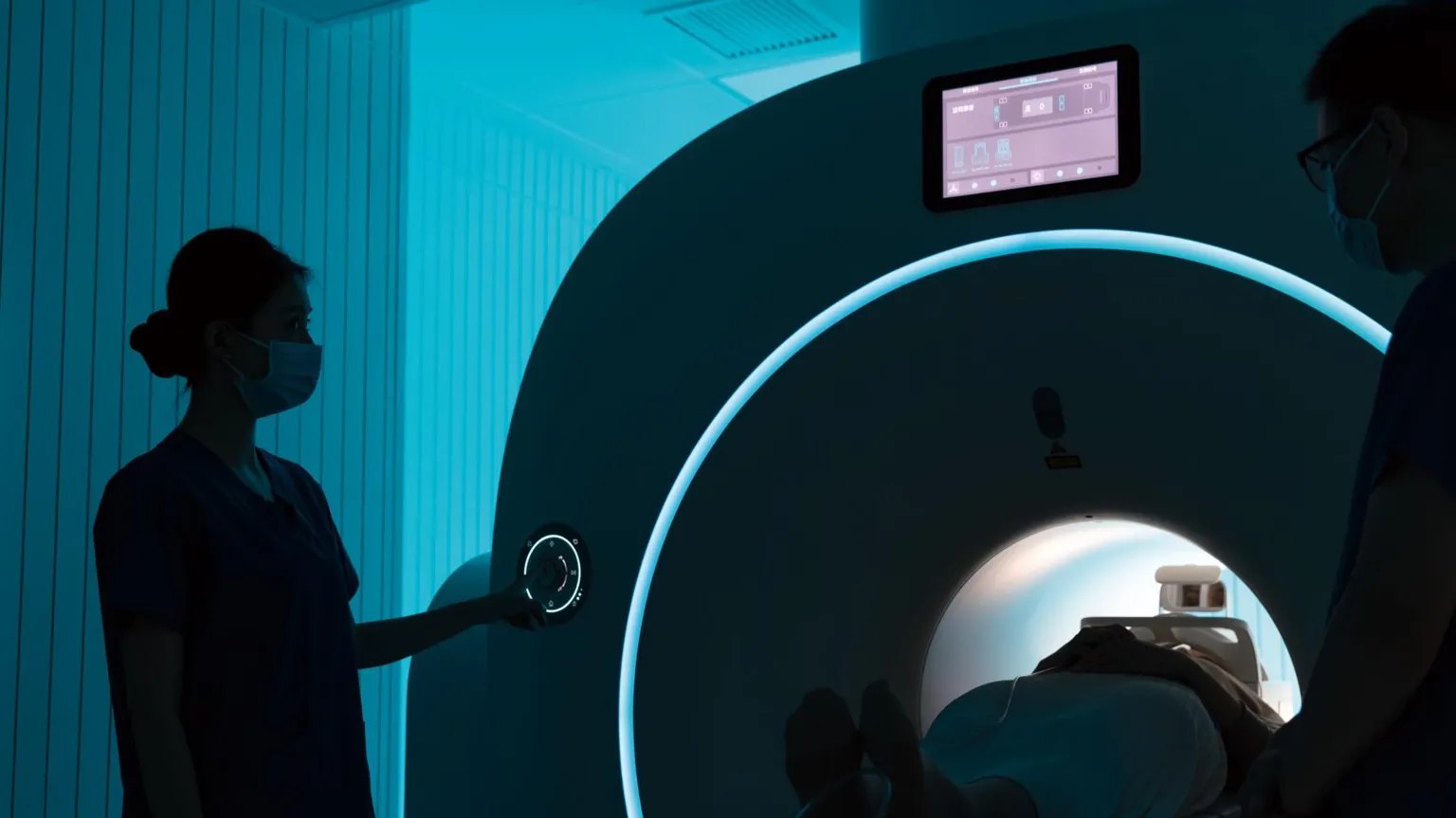 Homem morre após ser sugado por máquina de ressonância magnética em hospital Pacientes são aconselhados a remover itens metálicos antes de se aproximar de uma máquina de ressonância magnética (Foto: Getty Images)