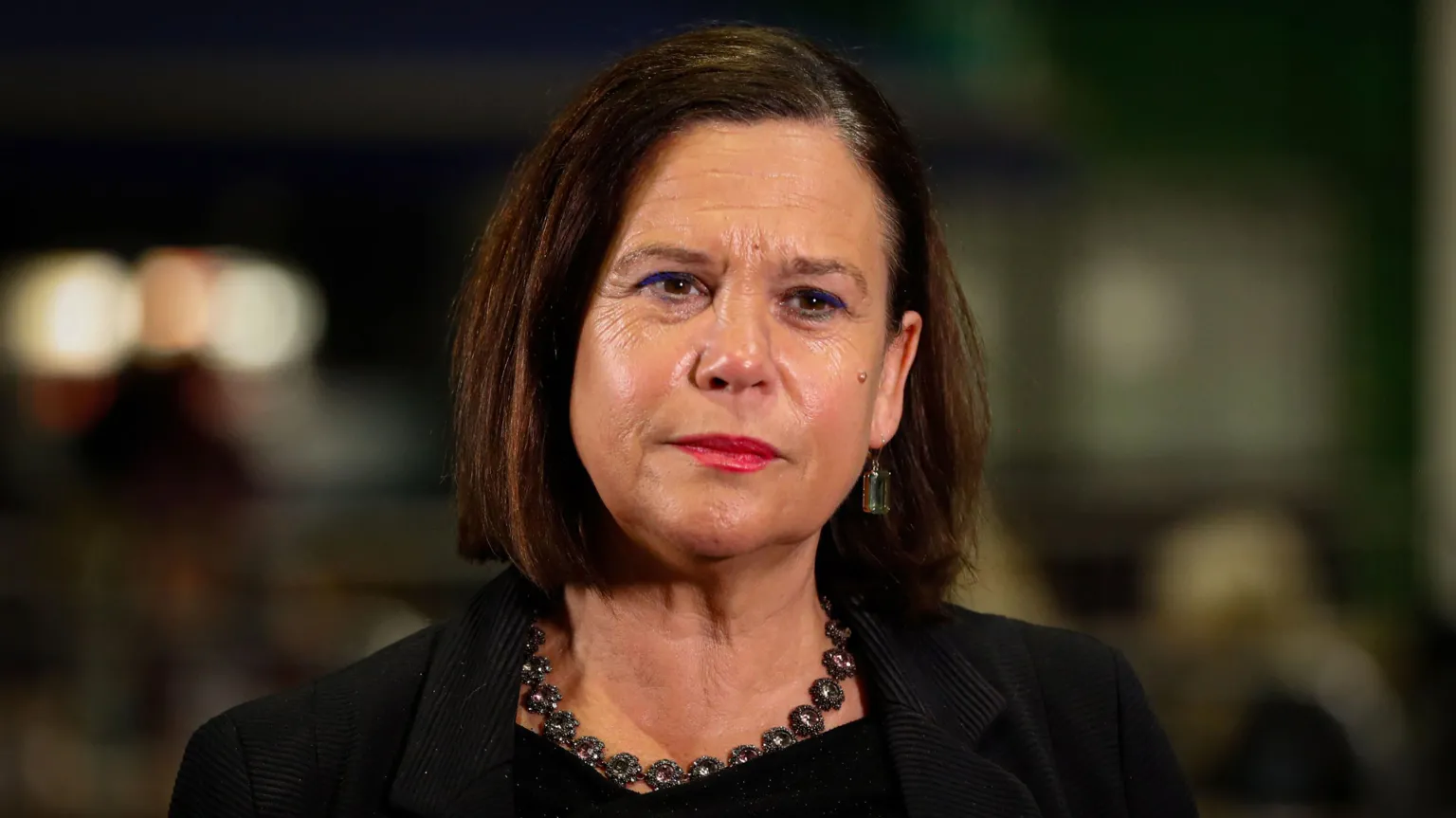 Mary McDonald disse anteriormente que um candidato presidencial do Sinn Féin "não serei eu" (Foto: PA Media)