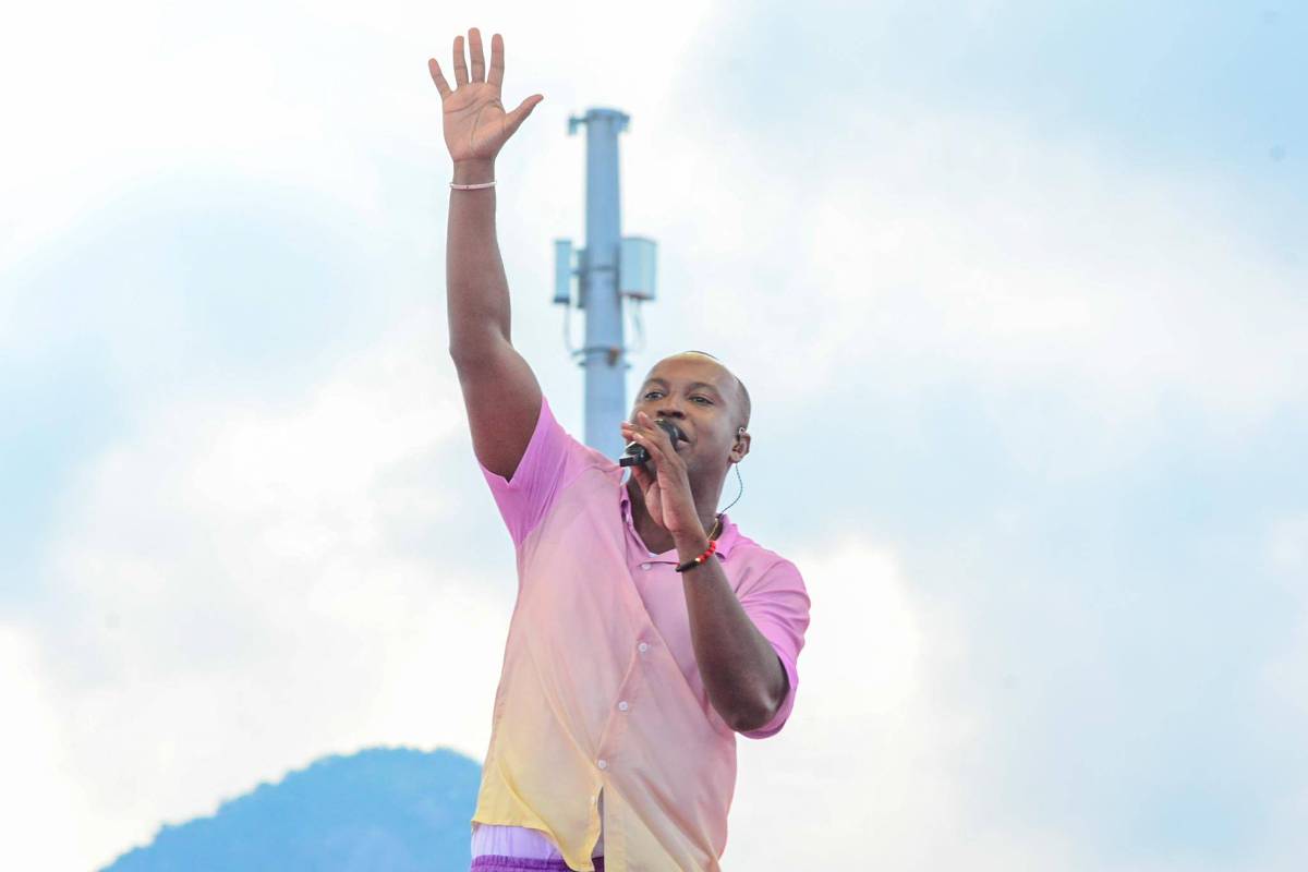 Shows de Thiaguinho, Henrique e Juliano agitam a agenda musical em São Paulo Show 'Tardezinha', de Thiaguinho, no Parque Olímpico, em 2023 (Foto: Webert Belicio/Agnews)