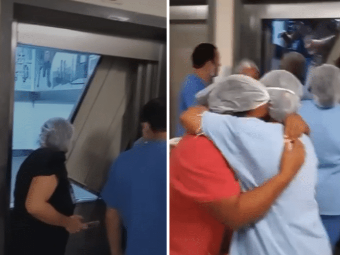 Elevador de hospital infantil no Pará cai e provoca feridos entre pacientes Foto: Reprodução