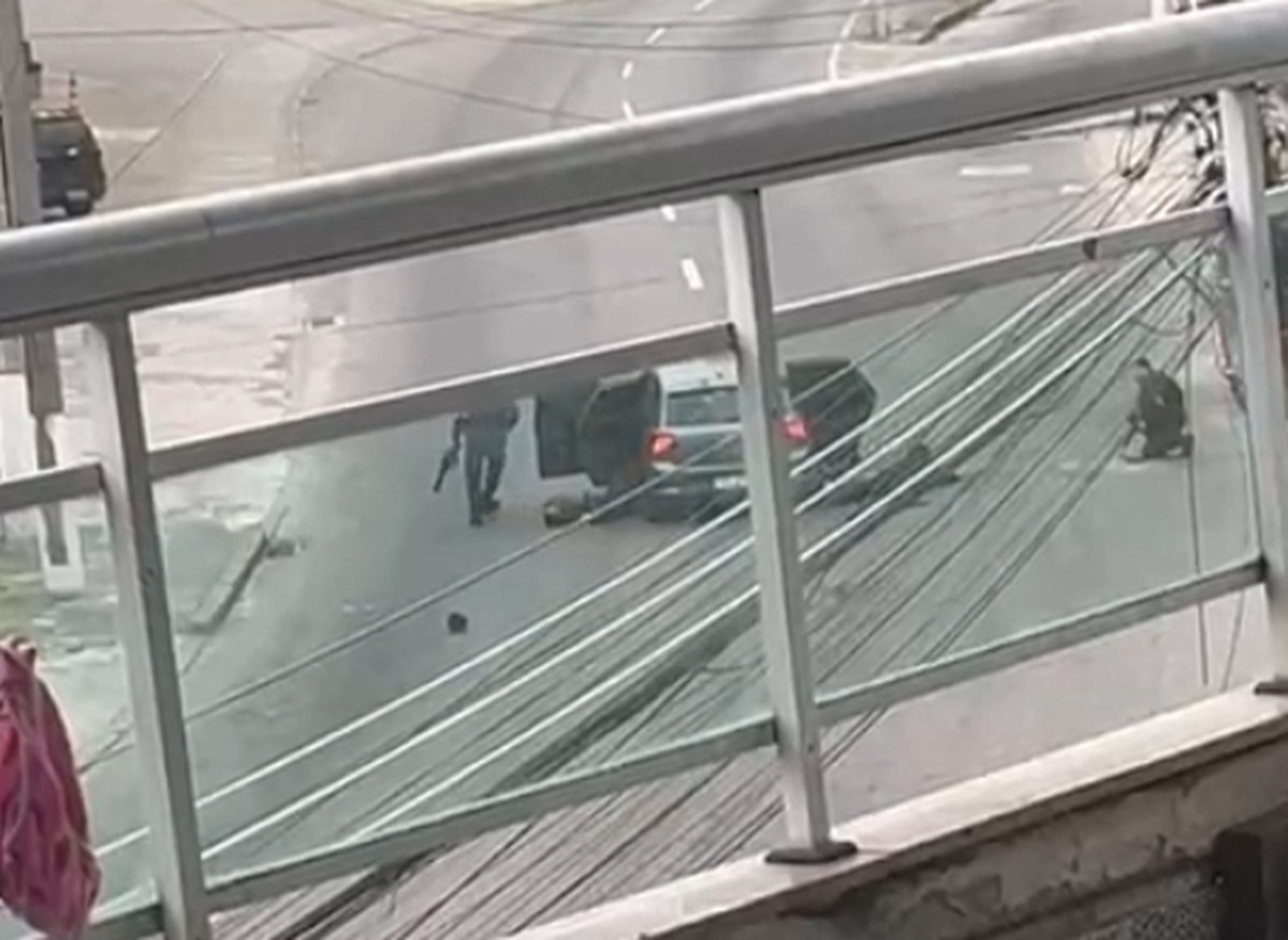 Confronto em Vicente de Carvalho resulta na morte de quatro criminosos e um ferido Confronto no Juramento deixa quatro bandidos mortos e uma pessoa em situação de rua baleada (Foto: Divulgação)