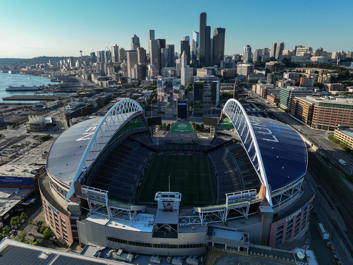 O Botafogo enfrentará o Seattle Sounders no Lumen Field, em Washington (Foto: Steph Chambers / GETTY IMAGES NORTH AMERICA / AFP)
