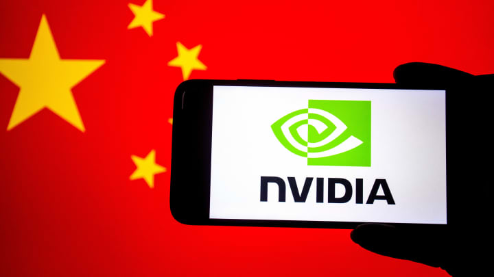 A China é um dos maiores mercados da Nvidia, especialmente para data centers, jogos e aplicações de inteligência artificial. (Foto: Avishek Das | Lightrocket | Getty Images)