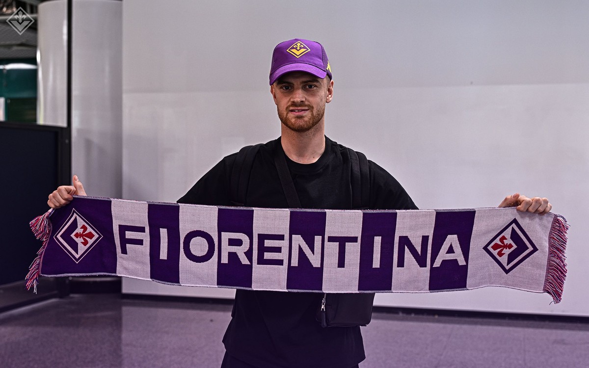 Lucas Beltrán foi contratado pela Fiorentina em 2023 (Foto: Divulgação/Fiorentina)