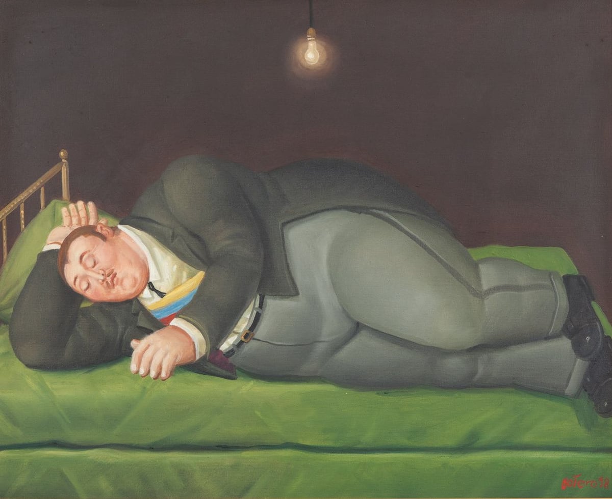 Presidente durmiendo (Foto: Frederic Leighton)