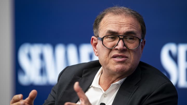 Roubini prevê choque de 'mini estagflação' para o segundo semestre de 2025 Foto: Reprodução