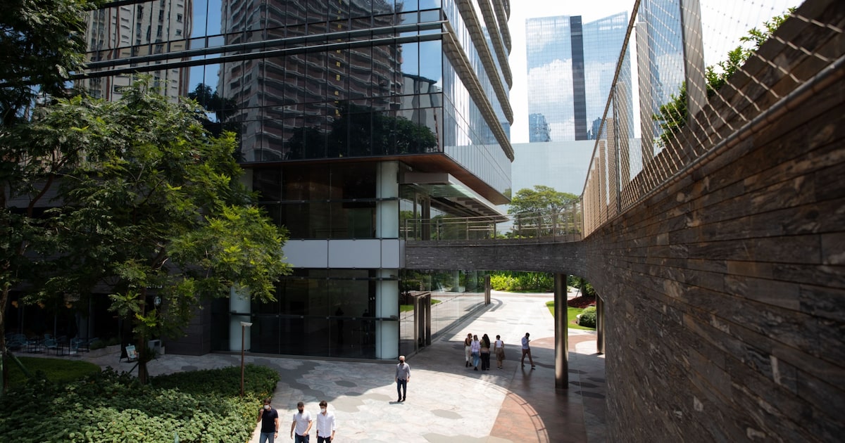 Rico planeja crescimento de 70% em quatro anos com foco digital e inovação Complexo São Paulo Corporate Towers, que abriga a sede da XP e da Rico: planos de acelerar o crescimento (Foto: Bloomberg/Patricia Monteiro)