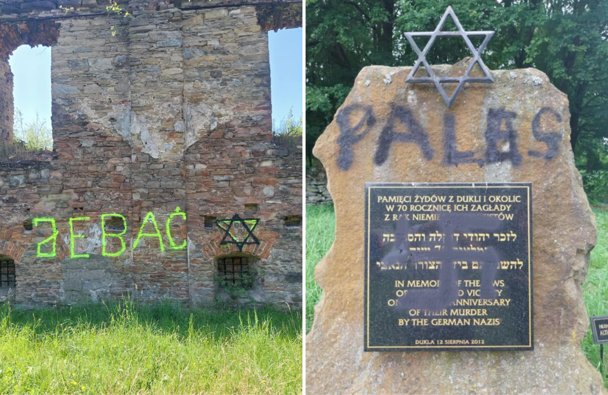 Memorial do Holocausto em cemitério judeu sofre vandalismo na Polônia