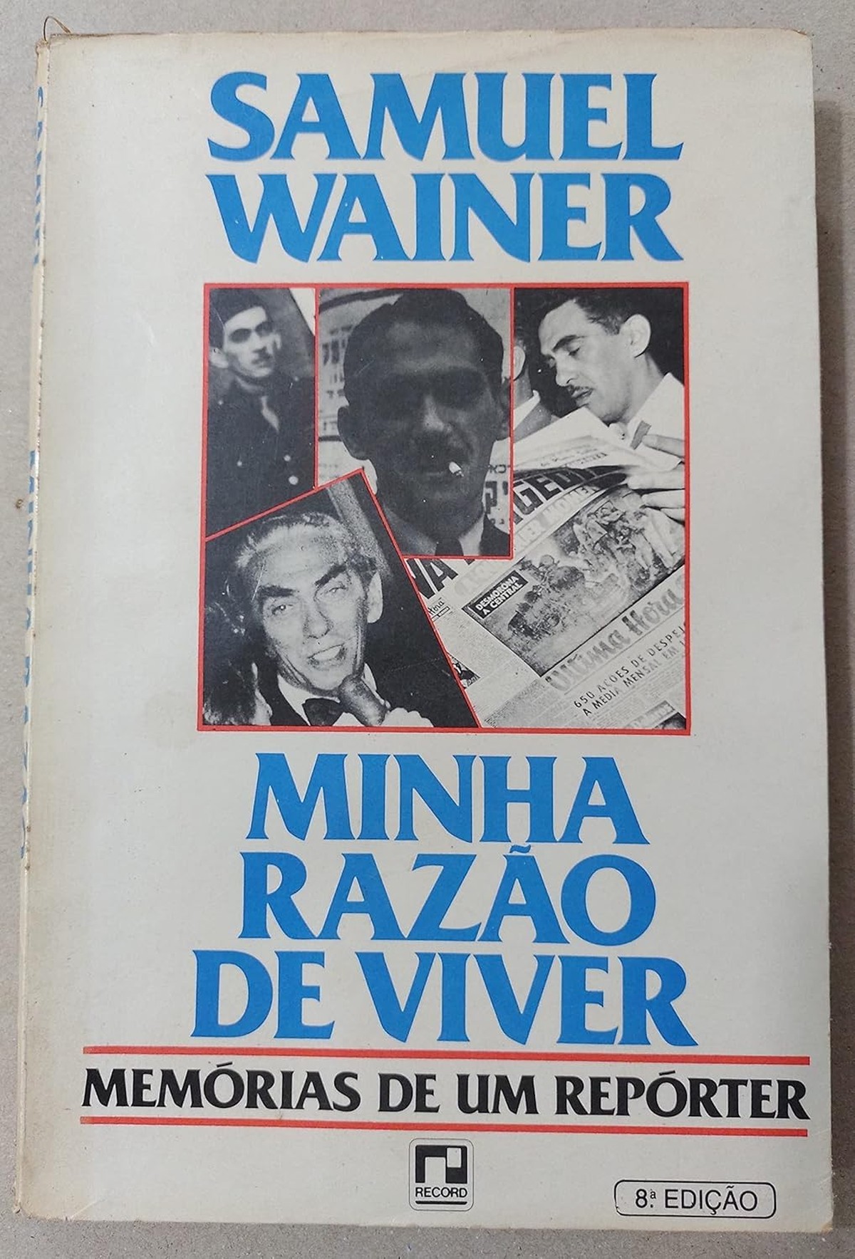 Capa do livro 'Minha razão de viver' (Foto: Reprodução)