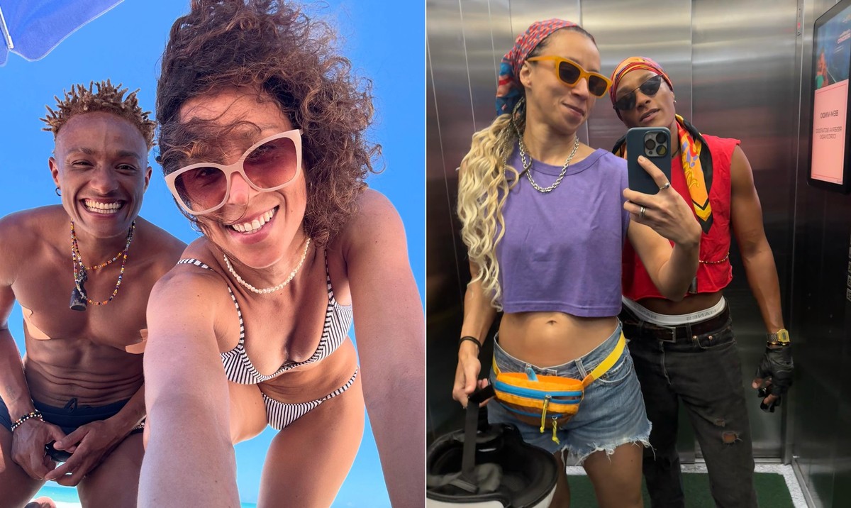Thalita Carauta e Tay O’Hanna vivem romance discreto e à distância Thalita Carauta e o marido, Tay O’Hanna (Foto: Reprodução/Instagram)