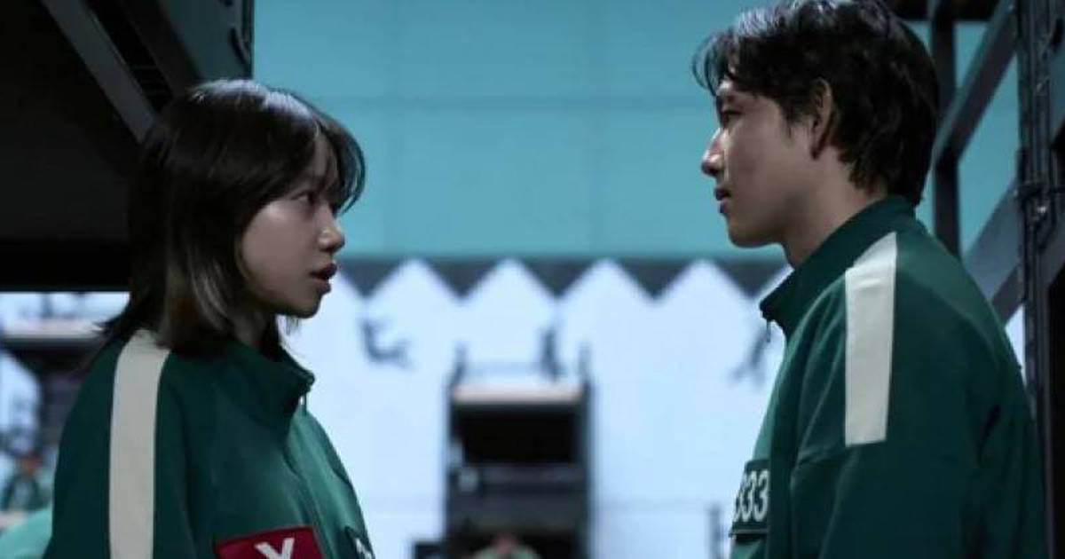 Jo Yu-ri revela lições de 'Round 6' sobre a força das mães e relacionamentos saudáveis Im Si-wan e Jo Yu-ri em Round 6 (Foto: Reprodução)