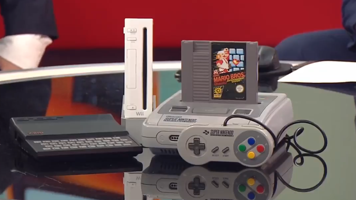 Reportagem de TV destaca a importância dos jogos retro na cultura atual Foto: Reprodução