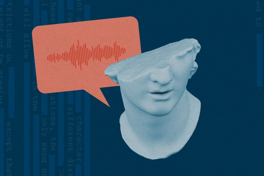 Programas de IA podem "desaprender" a imitar vozes de certas pessoas Novas pesquisas mostram que modelos podem ser editados diretamente para ocultar vozes selecionadas, mesmo quando os usuários pedem especificamente por elas. (Foto: Reprodução/@MIT)