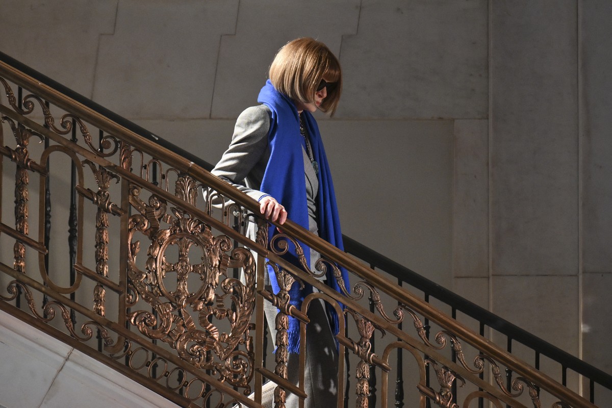 Anna Wintour deixa a direção da Vogue americana e assume cargo global na marca Anna Wintour (Foto: AFP)