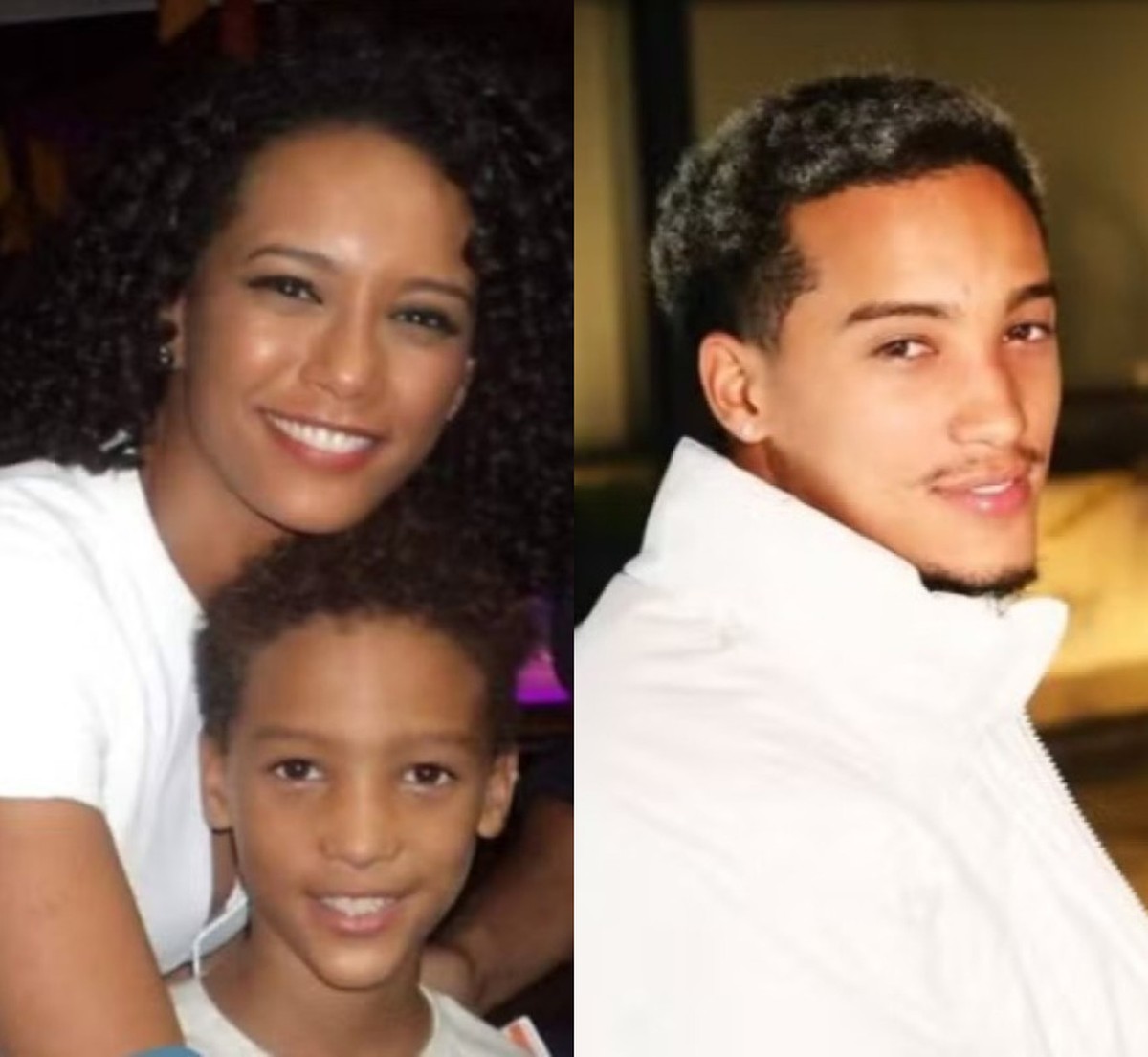Nicollas Paixão relembra estreia em 'Cheias de charme' e fala sobre novos desafios Nicollas Paixão com Taís Araujo na época de 'Cheias de charme' e atualmente (Foto: Reprodução)