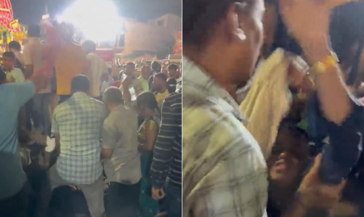 Tumulto em festival hindu na Índia resulta em três mortos e dezenas de feridos Tumulto em festival hindu superlotado deixa ao menos três mortos e dezenas de feridos na Índia (Foto: Reprodução/X)