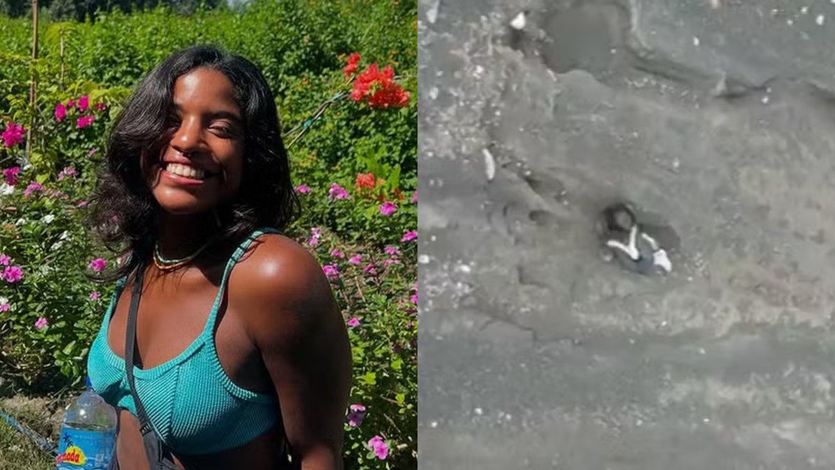 Tragédia em vulcão na Indonésia: corpo de brasileira é recuperado após busca intensa Brasileira Juliana Marins aguardava resgate há horas após cair enquanto fazia trilha no Monte Rinjani, na Indonésia (Foto: Reprodução)