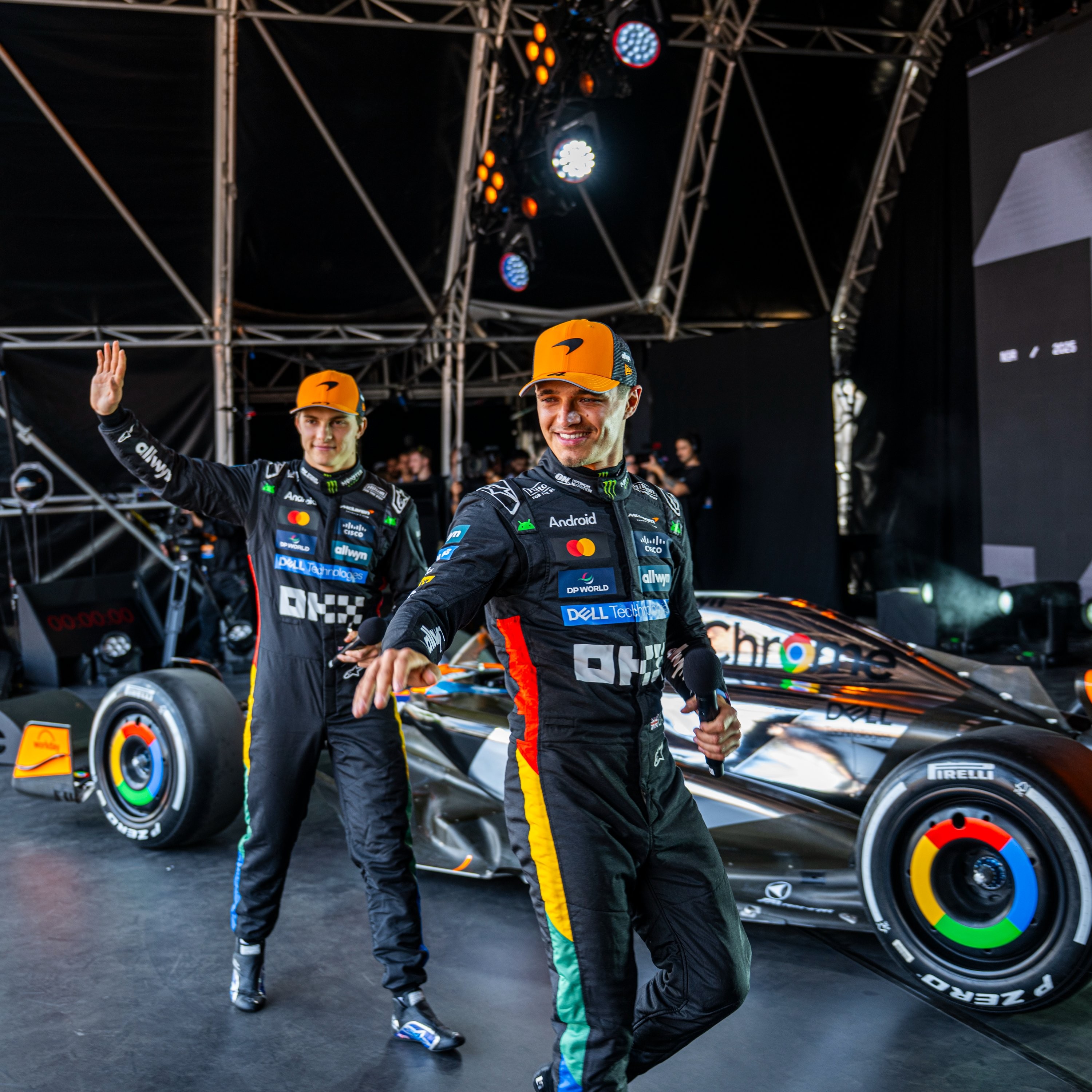 McLaren apresenta carro prata histórico para o GP da Inglaterra de F1 Foto: Reprodução